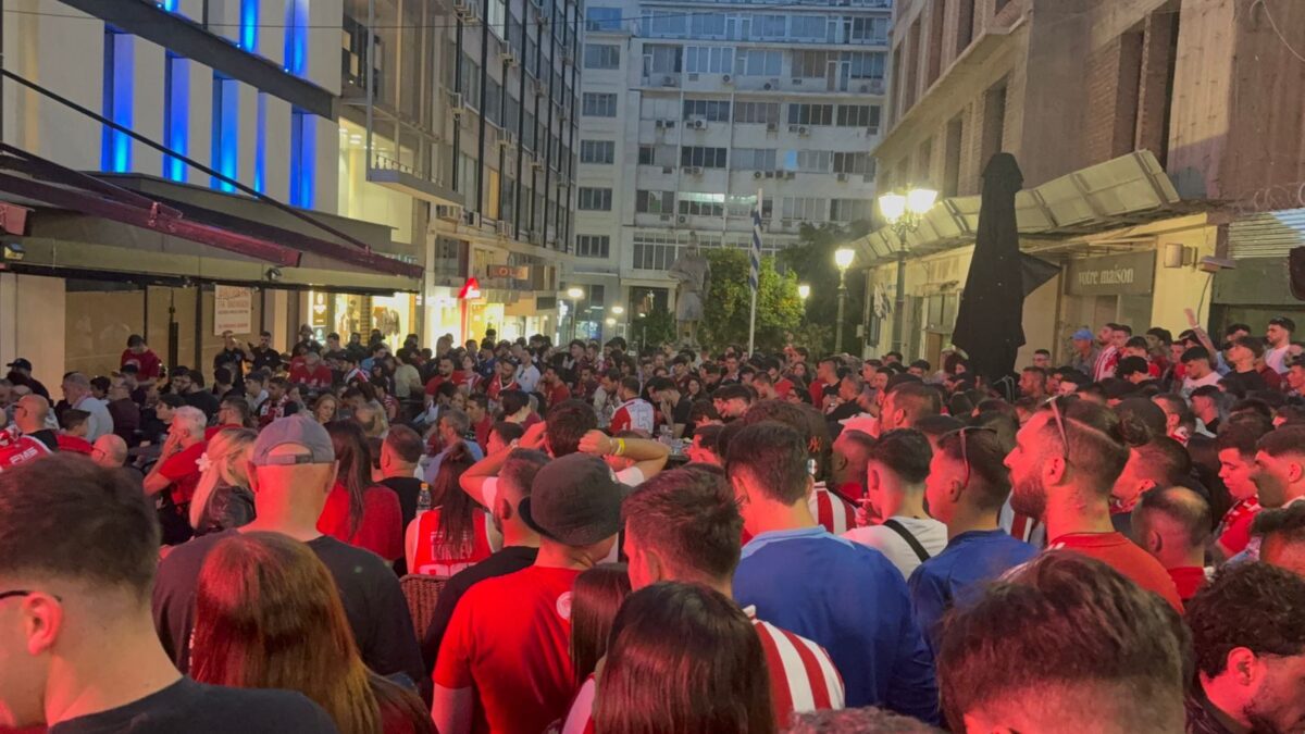 Ολυμπιακός – Ρεάλ Μαδρίτης live οι πανηγυρισμοί για 4ο «ερυθρόλευκο» τρόπαιο της Euroleague
