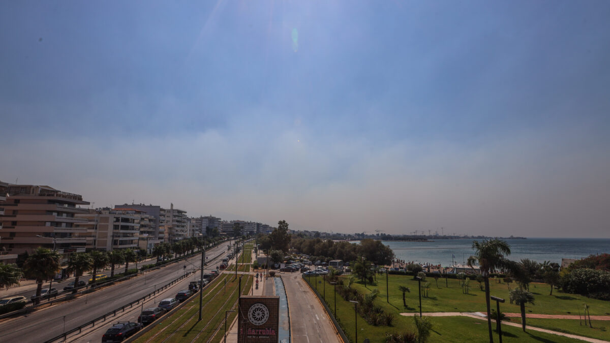 Η παραλιακή από ψηλά