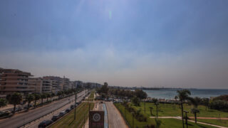 Η παραλιακή από ψηλά