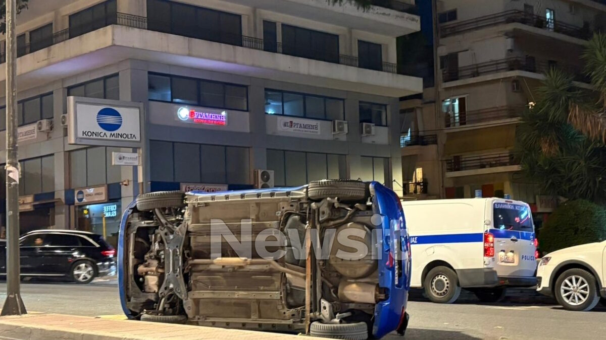 Το σημείο του τροχαίου στα Κάτω Πατήσια