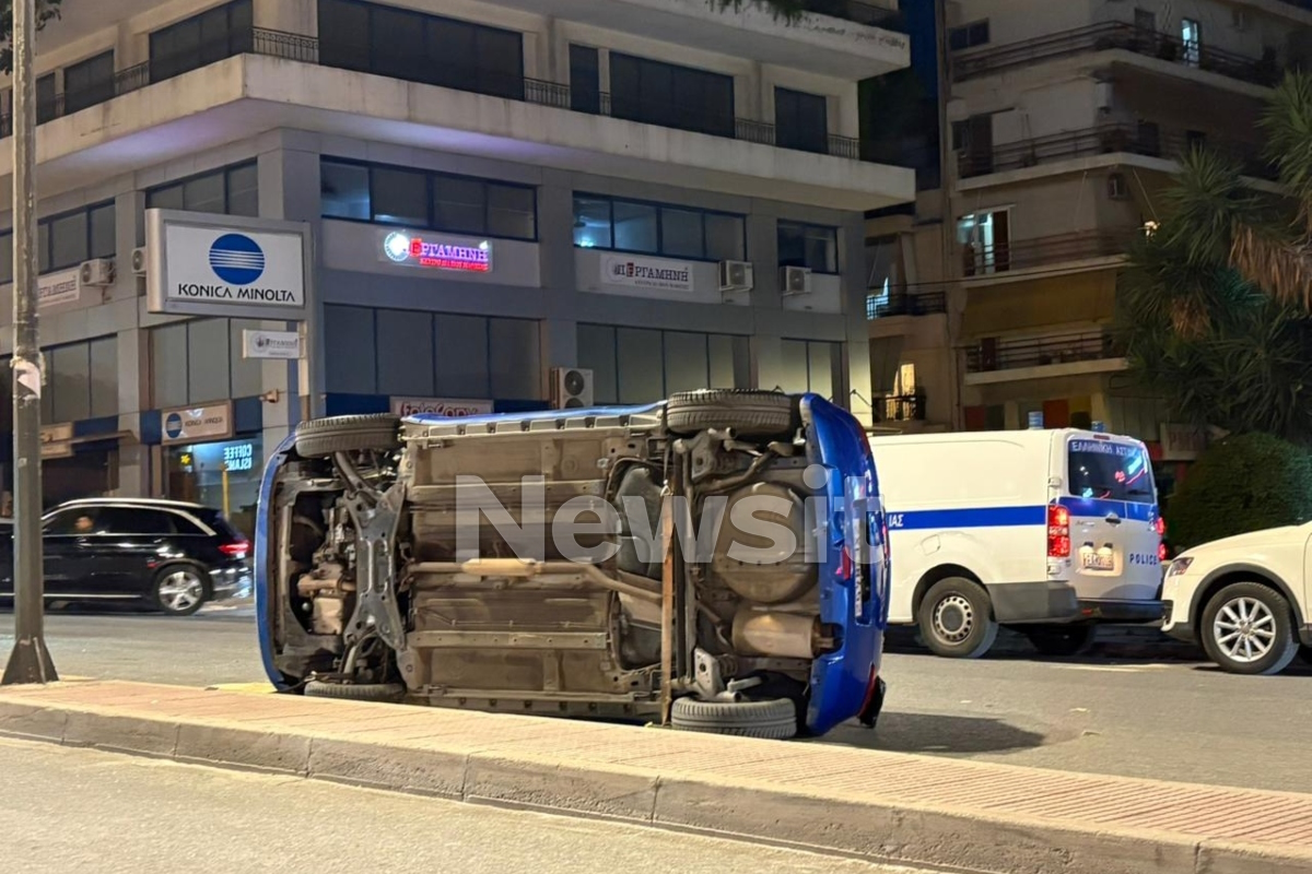 Το σημείο του τροχαίου στα Κάτω Πατήσια