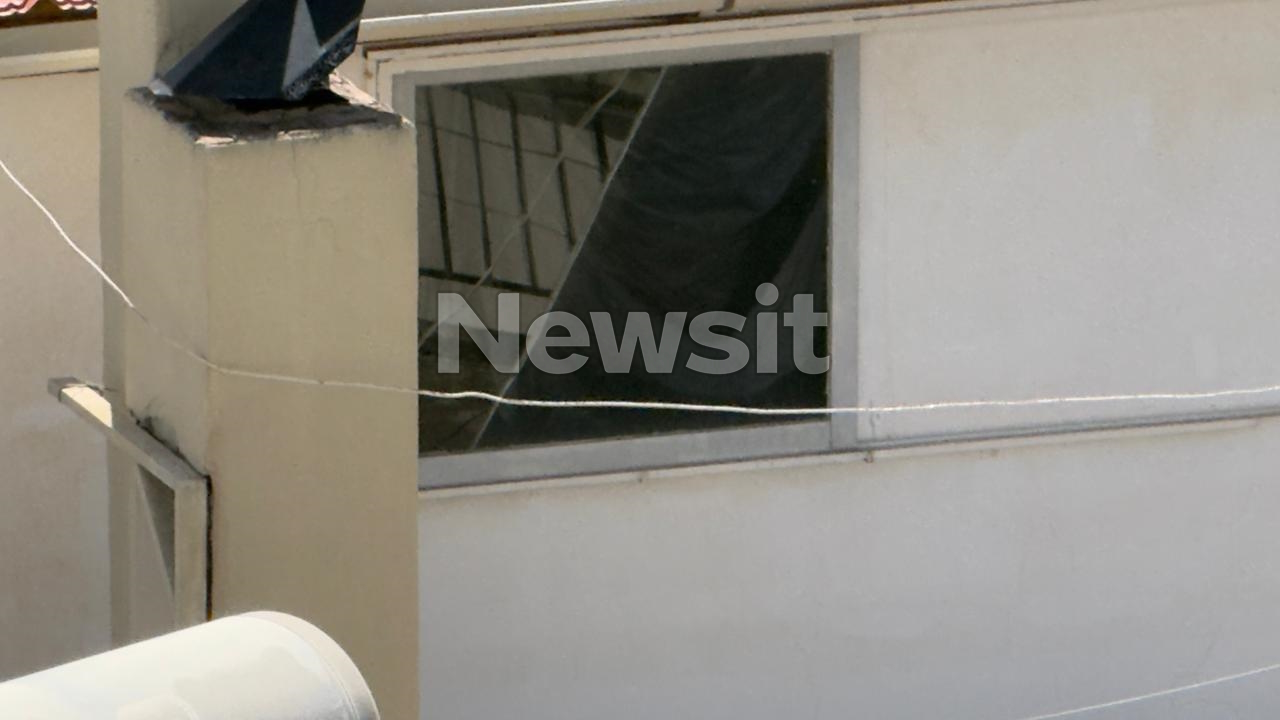Το σπίτι όπου έμεναν τα έξι παιδιά στο Περιστέρι