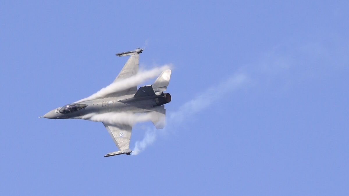 Μαχητικό αεροσκάφος τύπου F-16 της Πολεμικής Αεροπορίας