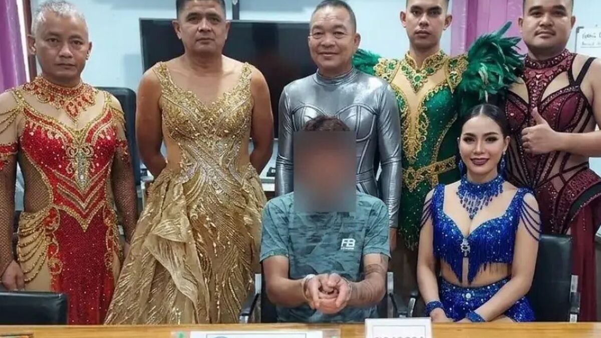Η εικόνα με τους αστυνομικούς drug queens στην Ταϊλάνδη είναι ΑΙ