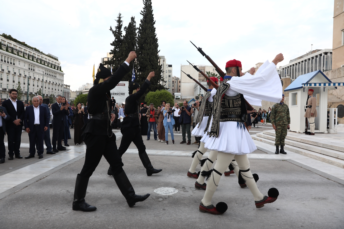 Εκδηλώσεις στο Σύνταγμα για την Ημέρα Μνήμης της Γενοκτονίας των Ελλήνων του Πόντου
