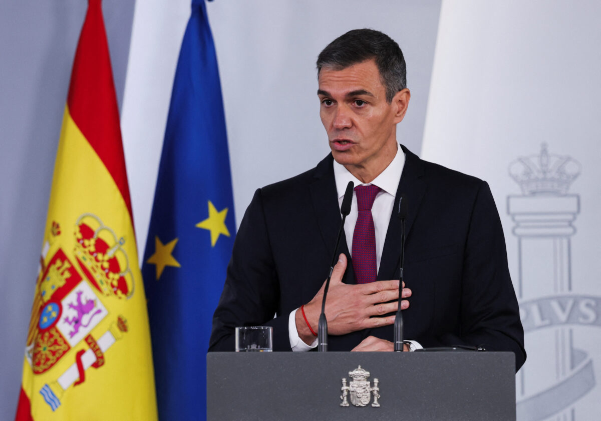 Πέδρο Σάντσεθ για την απουσία της Ισπανίας στη Eurovision: «Μας τοποθετεί στη σωστή πλευρά της Iστορίας»