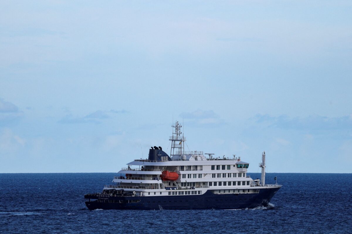 Το κρουαζιερόπλοιο MV Hondius