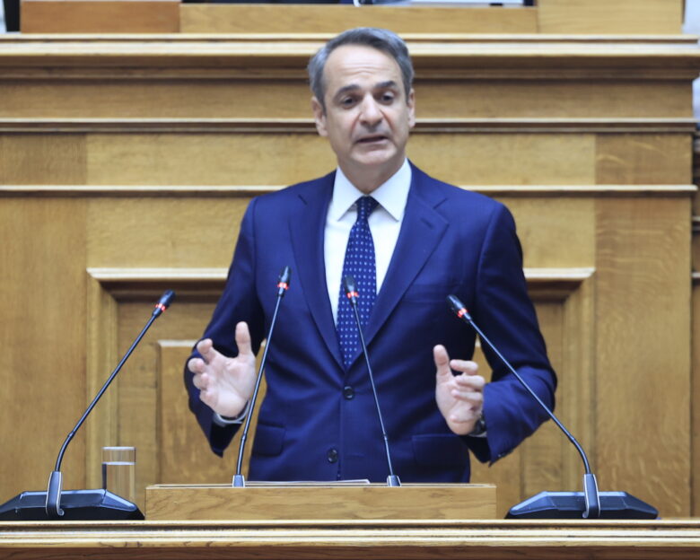 O Κυριάκος Μητσοτάκης