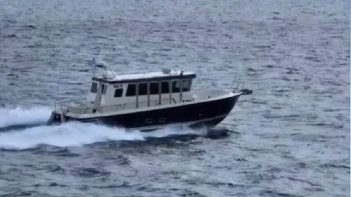 Το σκάφος που μετέφερε το βρέφος