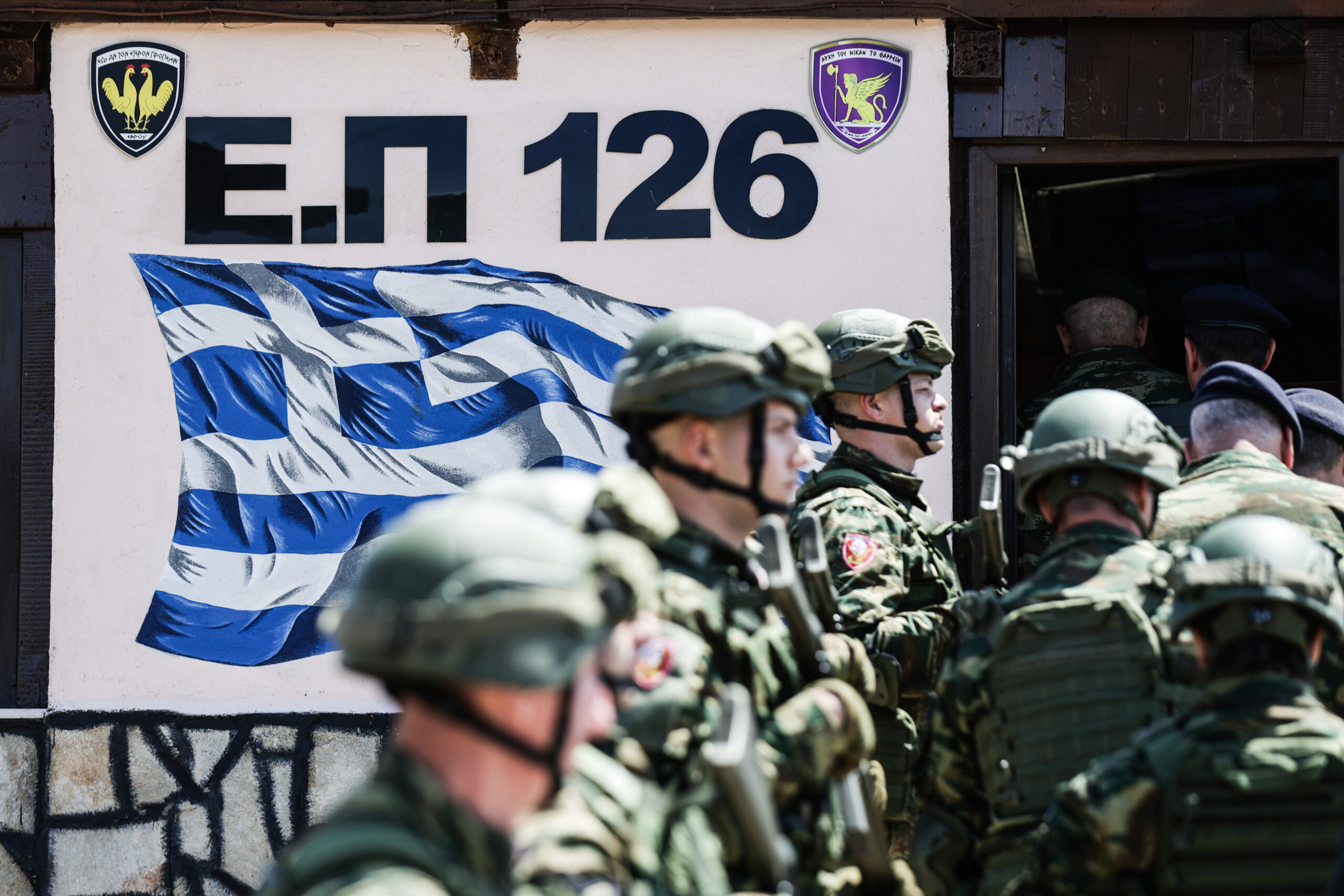 Επίσκεψη του Προέδρου της Δημοκρατίας, στο Επιτηρητικό Φυλάκιο 126, στον Έβρο