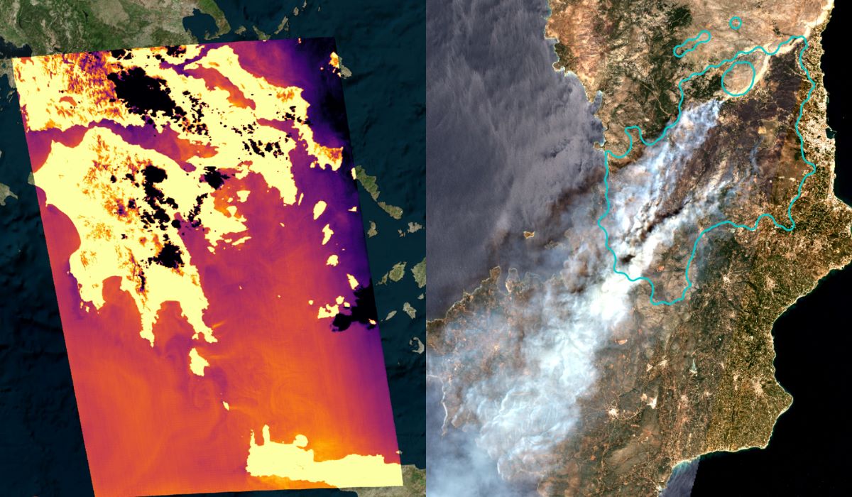 Οι ελληνικοί θερμικοί δορυφόροι που θα παρακολουθούν τις πυρκαγιές σε πραγματικό χρόνο - Οι πρώτες εικόνες