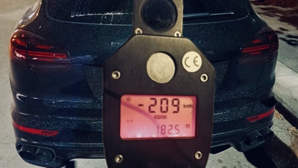 Θεσσαλονίκη: 30χρονος έτρεχε με 209 χλμ σε δρόμο με όριο τα 80 χλμ