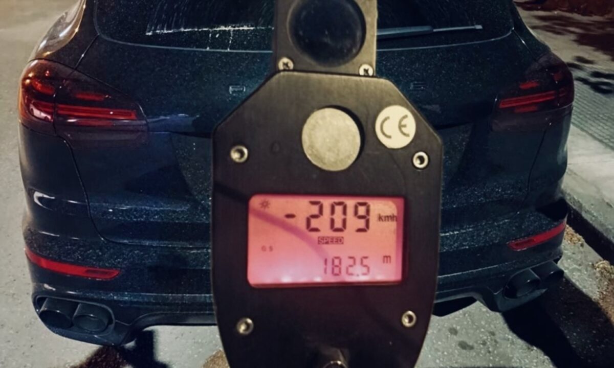 Θεσσαλονίκη: 30χρονος έτρεχε με 209 χλμ σε δρόμο με όριο τα 80 χλμ