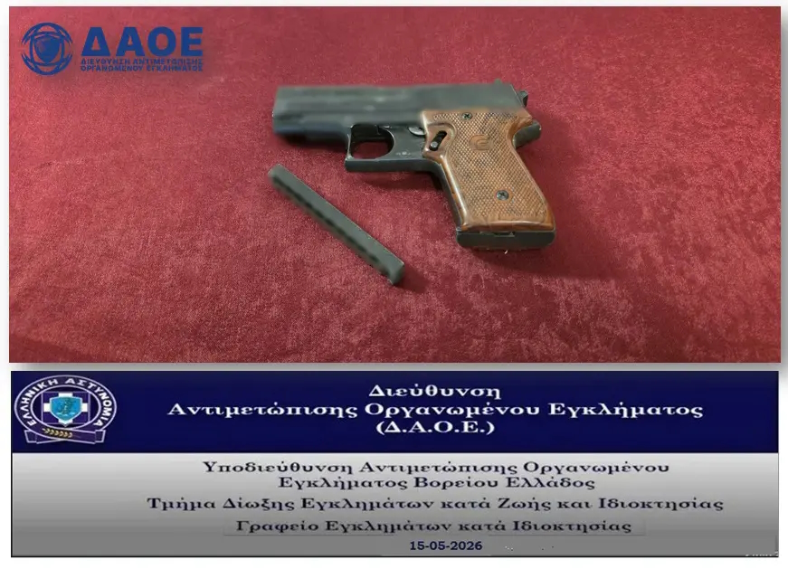 Τα σύνεργα των ληστών των ιδιοκτητών μονοκατοικίας στη Θεσσαλονίκη