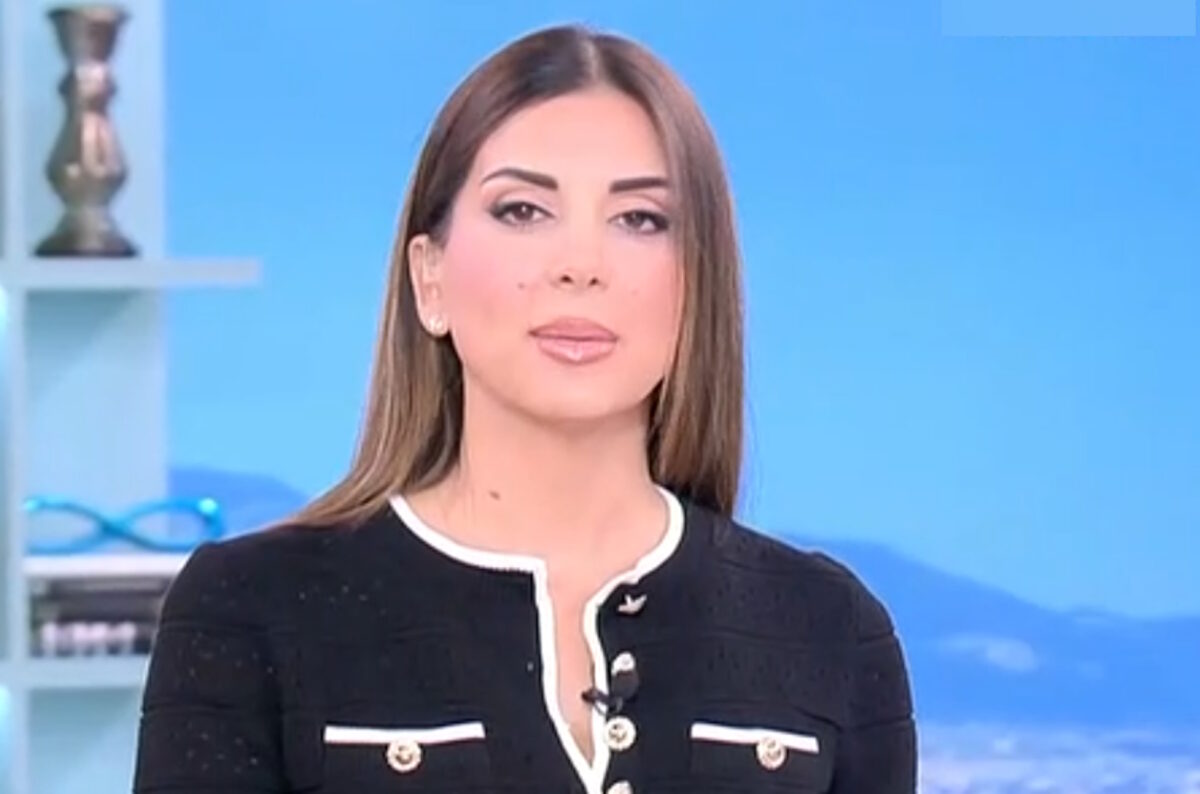 Η Σταματίνα Τσιμτσιλή κατά τη διάρκεια του «Happy Day»