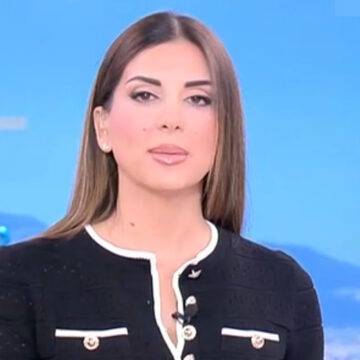 Η Σταματίνα Τσιμτσιλή κατά τη διάρκεια του «Happy Day»