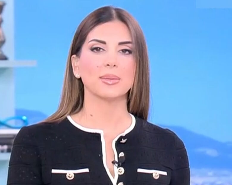 Η Σταματίνα Τσιμτσιλή κατά τη διάρκεια του «Happy Day»