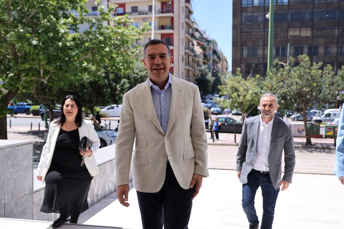 Ο Αλέξης Τσίπρας στον Άρειο Πάγο