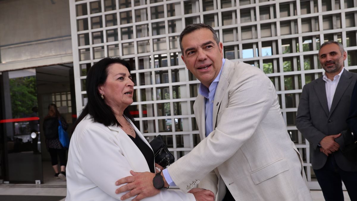 Ο Αλέξης Τσίπρας στον Άρειο Πάγο