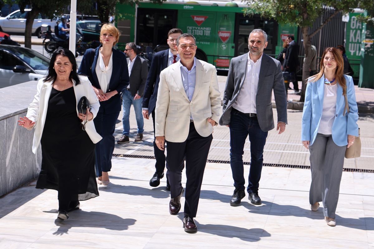 Ο Αλέξης Τσίπρας στον Άρειο Πάγο