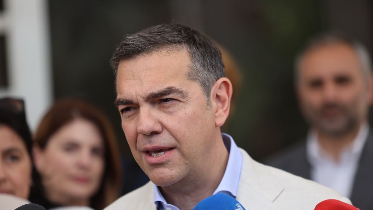 Ο Αλέξης Τσίπρας στον Άρειο Πάγο