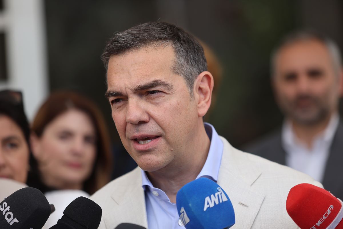 Ο Αλέξης Τσίπρας στον Άρειο Πάγο