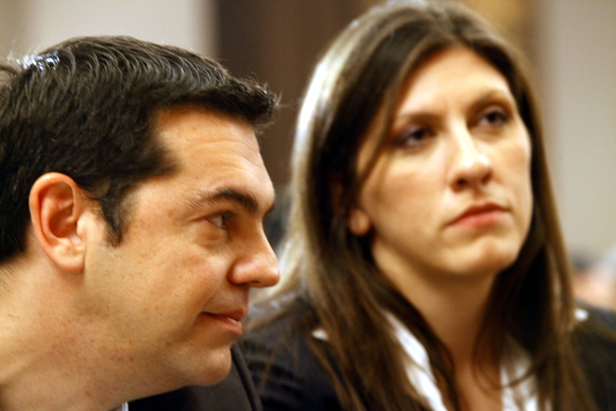 Αλέξης Τσίπρας και Ζωή Κωνσταντοπούλου