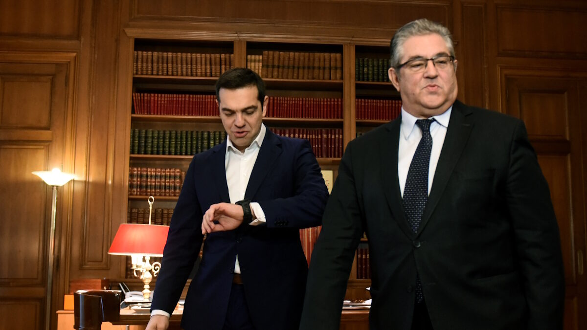 Αλέξης Τσίπρας και Δημήτρης Κουτσούμπας