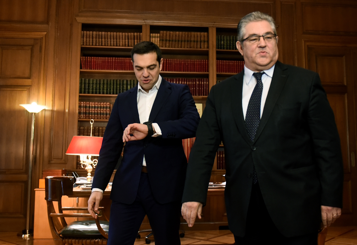 Αλέξης Τσίπρας και Δημήτρης Κουτσούμπας