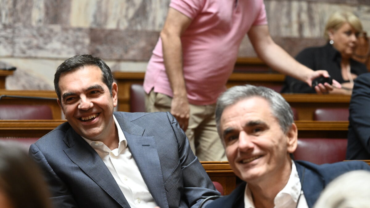 Τσίπρας και Τσακαλώτος