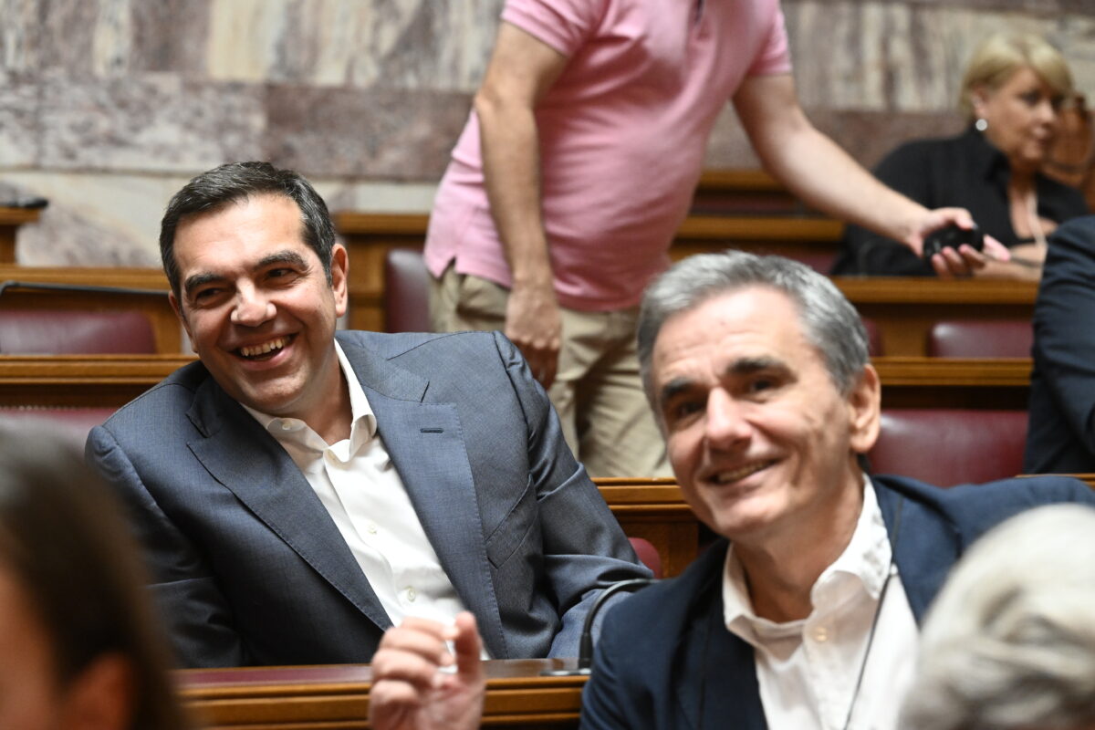 Τσίπρας και Τσακαλώτος