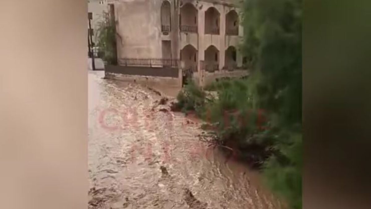 Πλημμύρες στον Τσούτσουρα Ηρακλείου