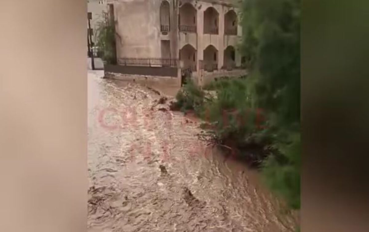 Πλημμύρες στον Τσούτσουρα Ηρακλείου