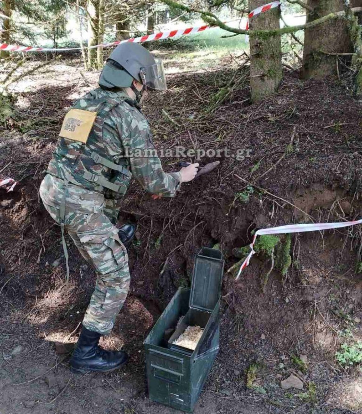 Εξουδετέρωση όλμου στο Βελούχι