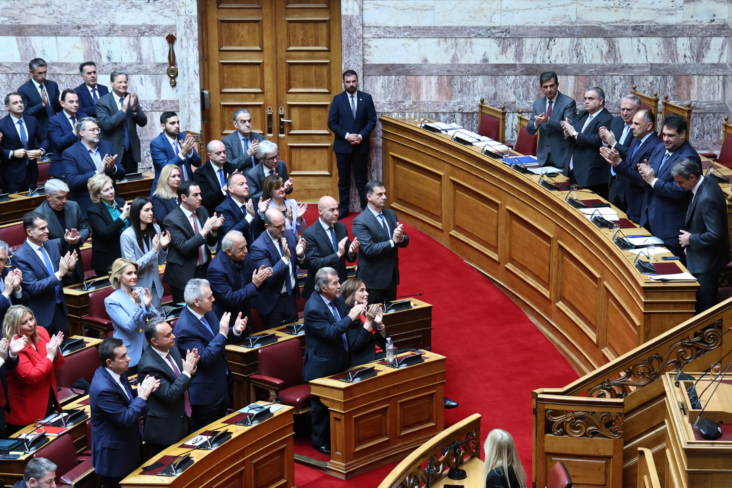 Η κοινοβουλευτική ομάδα της ΝΔ