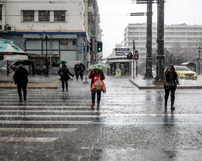 Βροχή στην Αθήνα