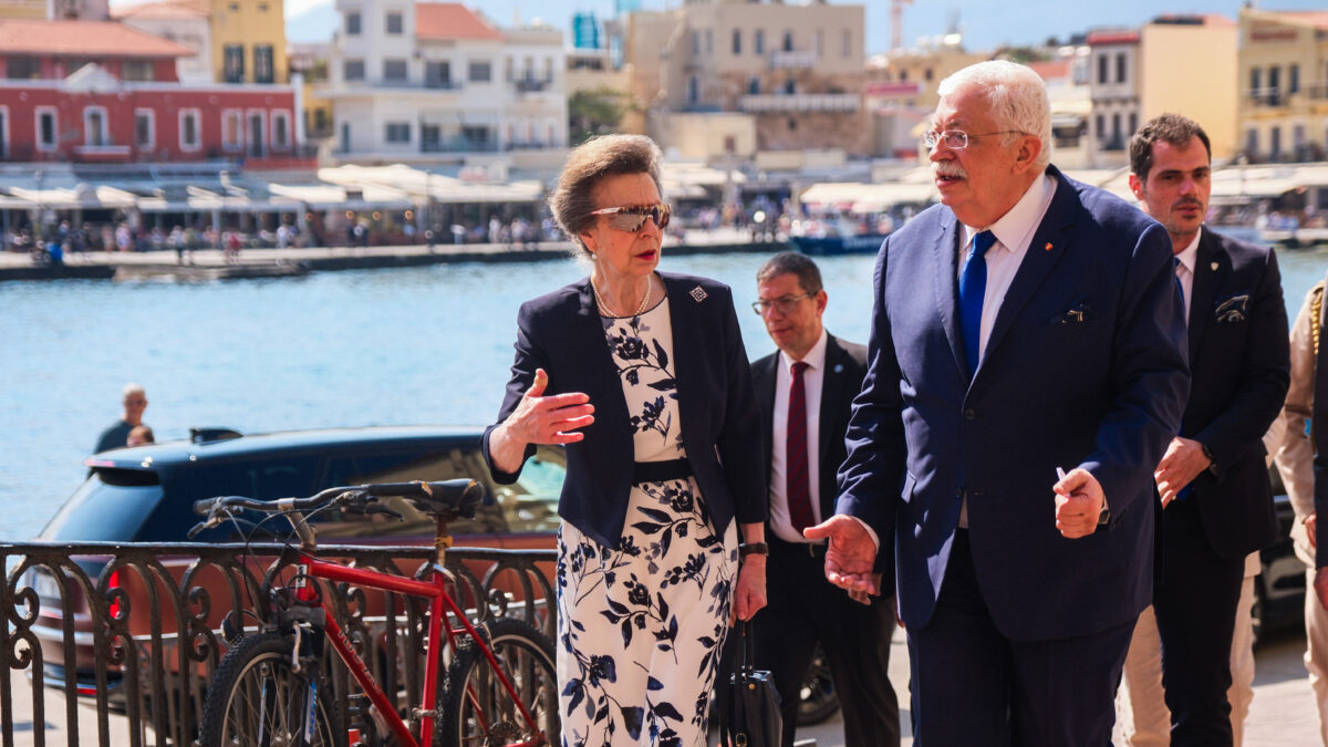 Η πριγκίπισσα Άννα στα Χανιά