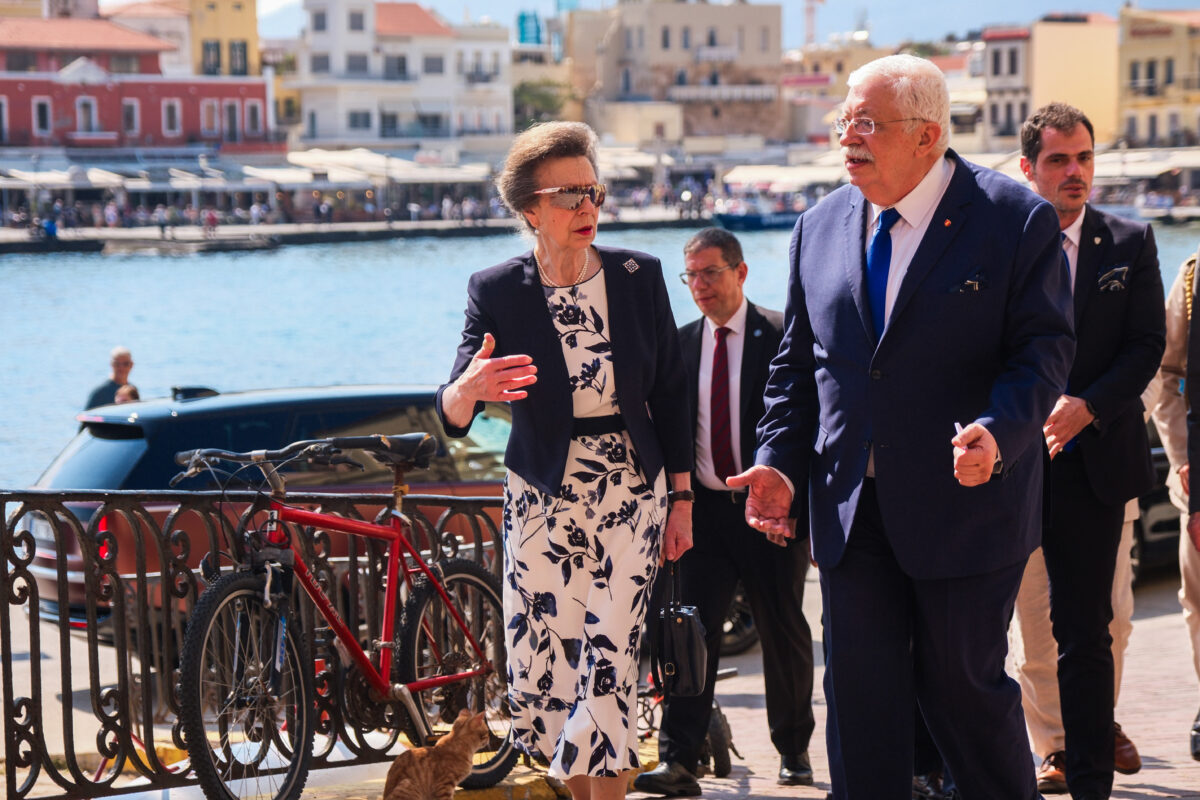 Η πριγκίπισσα Άννα στα Χανιά