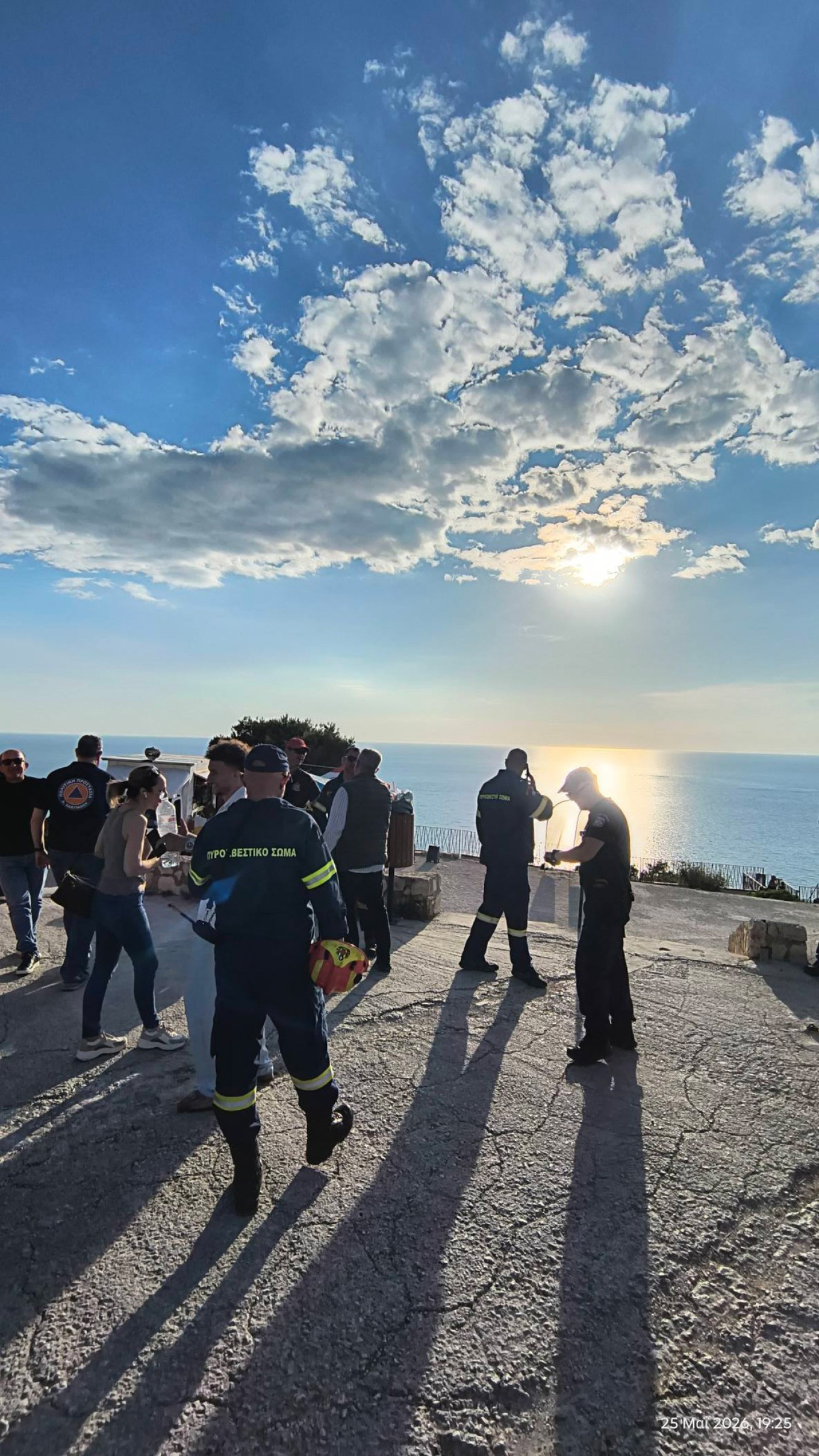 Επιχείρηση διάσωσης άνδρα που έπεσε στην περιοχή του Ναυαγίου στη Ζάκυνθο
