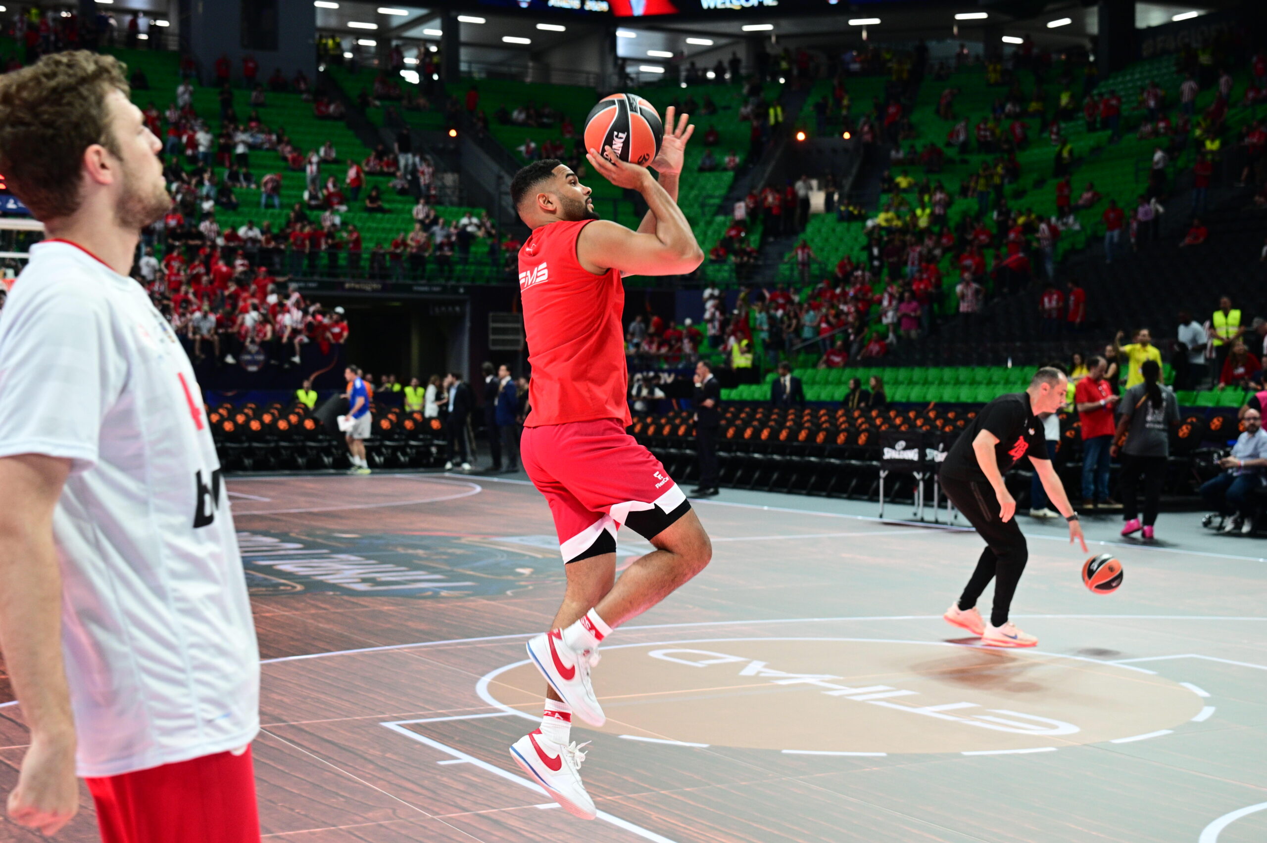 EUROLEAGUE FINAL-4 2025-2026 ΑΘΗΝΑ / 1ος ΗΜΙΤΕΛΙΚΟΣ ΟΛΥΜΠΙΑΚΟΣ - ΦΕΝΕΡΜΠΑΧΤΣΕ. (KLODIAN LATO / EUROKINISSI)