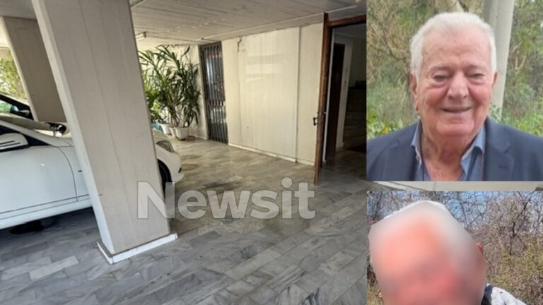 Το 82χρονος θύμα, ο 86χρονος δράστης και η πιλοτή του σπιτιού τους