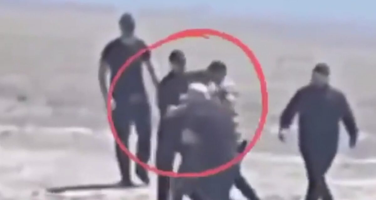 Στιγμιότυπο από τα σοβαρά επεισόδια στη νοτιοδυτική Αλβανία