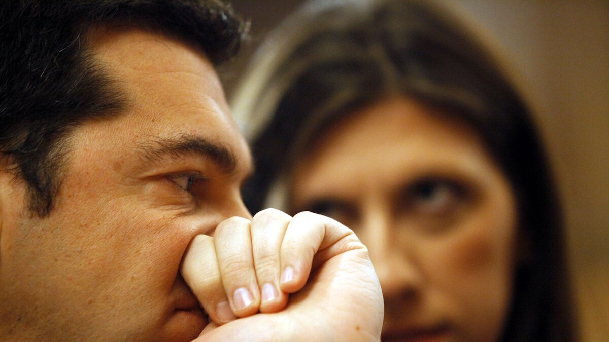 Ζωή Κωνσταντοπούλου και Αλέξης Τσίπρας
