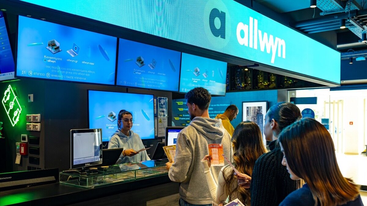 Allwyn: Αύξηση EBITDA κατά 24% και καθαρά έσοδα 1,2 δισ. στο α’ τρίμηνο