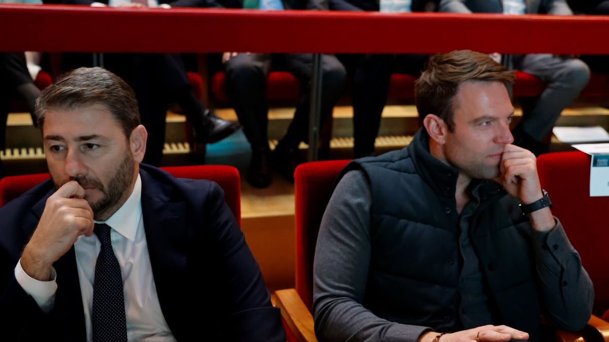 Νίκος Ανδρουλάκης και Στέφανος Κασσελάκης