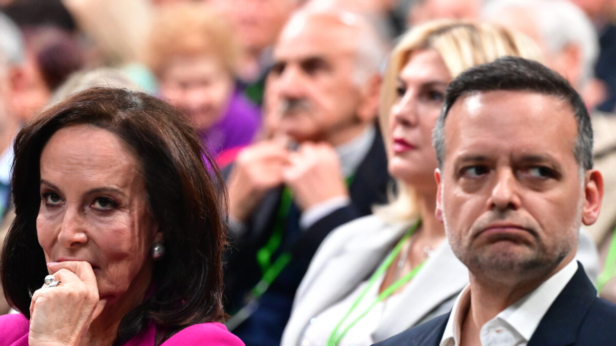 Άννα Διαμαντοπούλου και Χάρης Δούκας