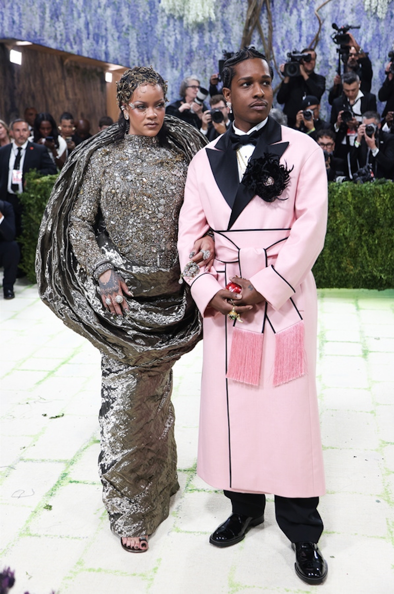 Ο A$AP Rocky και η Rihanna στο Met Gala 2026