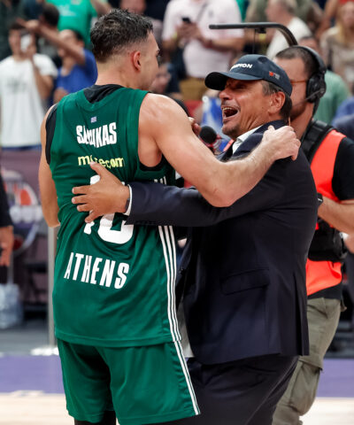 Σλούκας και Αταμάν πανηγυρίζουν την κατάκτηση της Euroleague το 2024