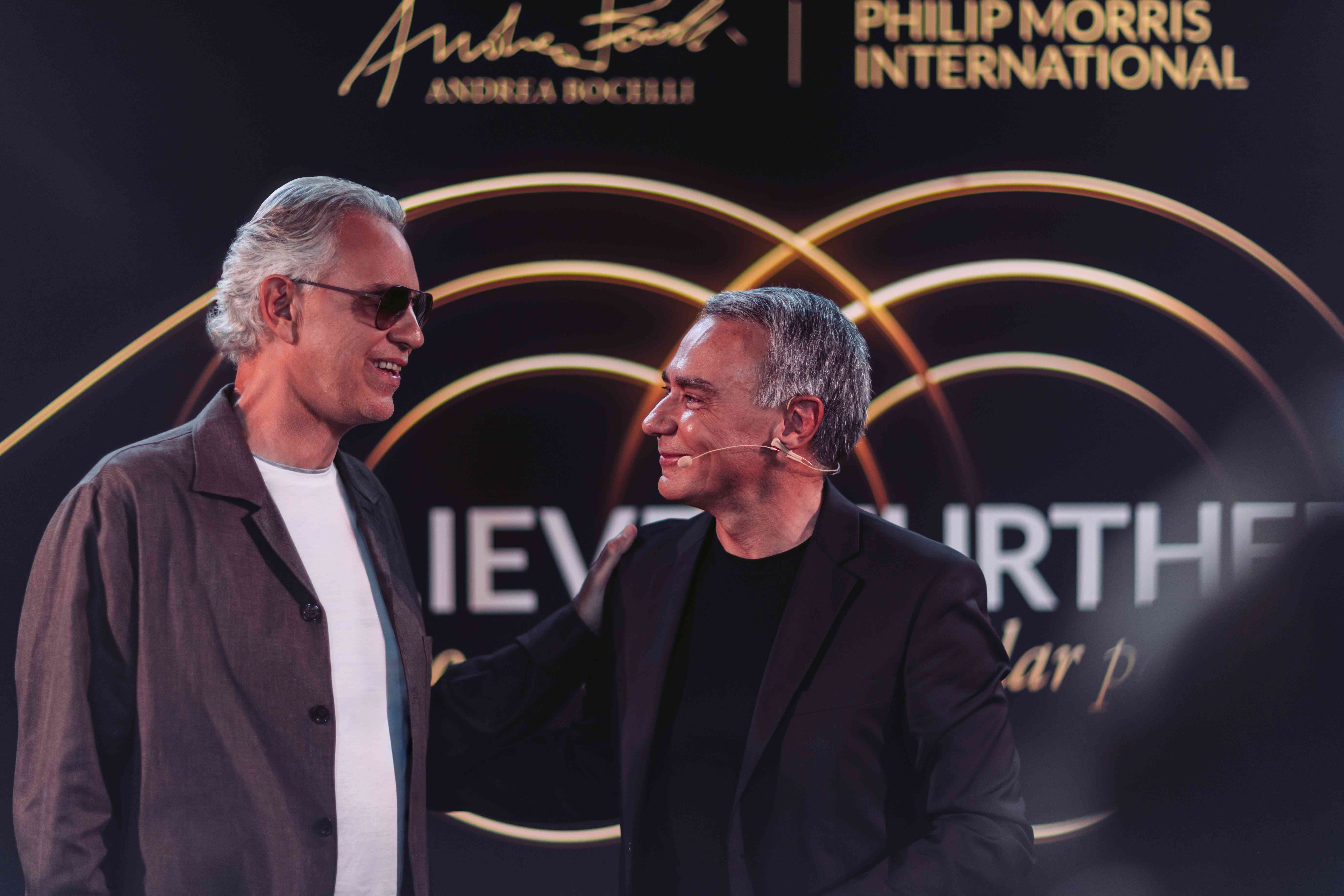 Andrea Bocelli και Massimo Andolina