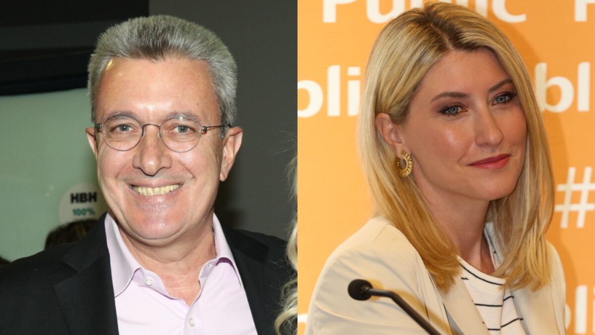 Ο Νίκος Χατζηνικολάου και η Σία Κοσιώνη